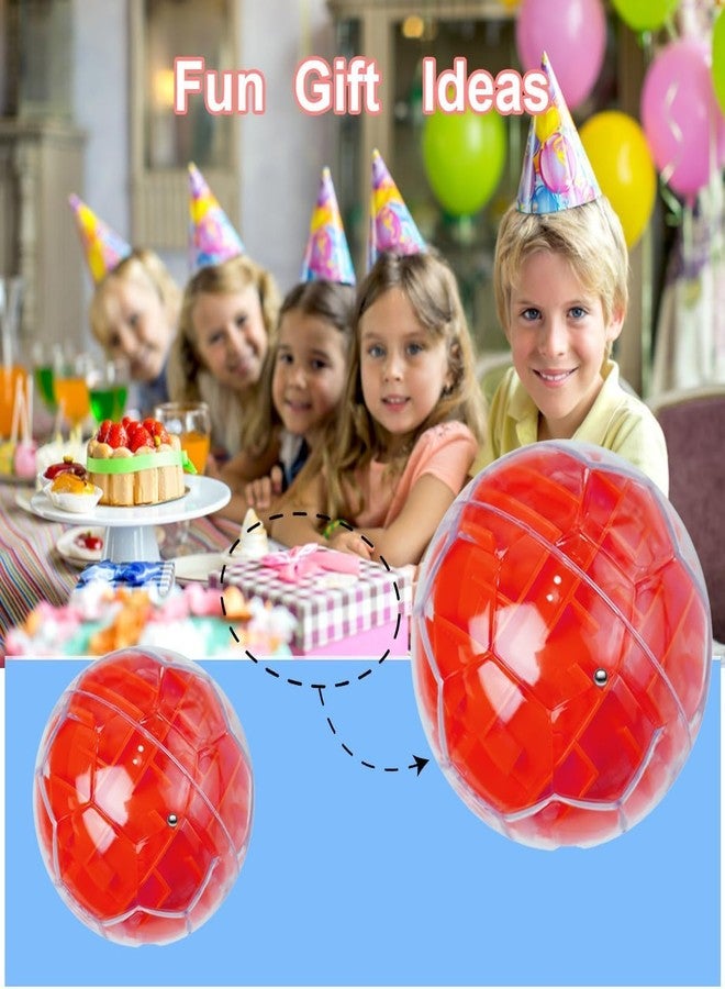 SHOPVILLA كرة أحجية متاهة الجاذبية من شوبفيلا، ألعاب ألغاز ثلاثية الأبعاد للأطفال من عمر 3 سنوات فما فوق، ألعاب كرات، لعبة متاهة داخلية، ألعاب ألغاز سحرية، أحجية ثلاثية الأبعاد مع كرات فولاذية، أفضل هدية للكبار والصغار - Image 4